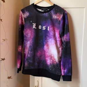Lost alien space sweatshirt